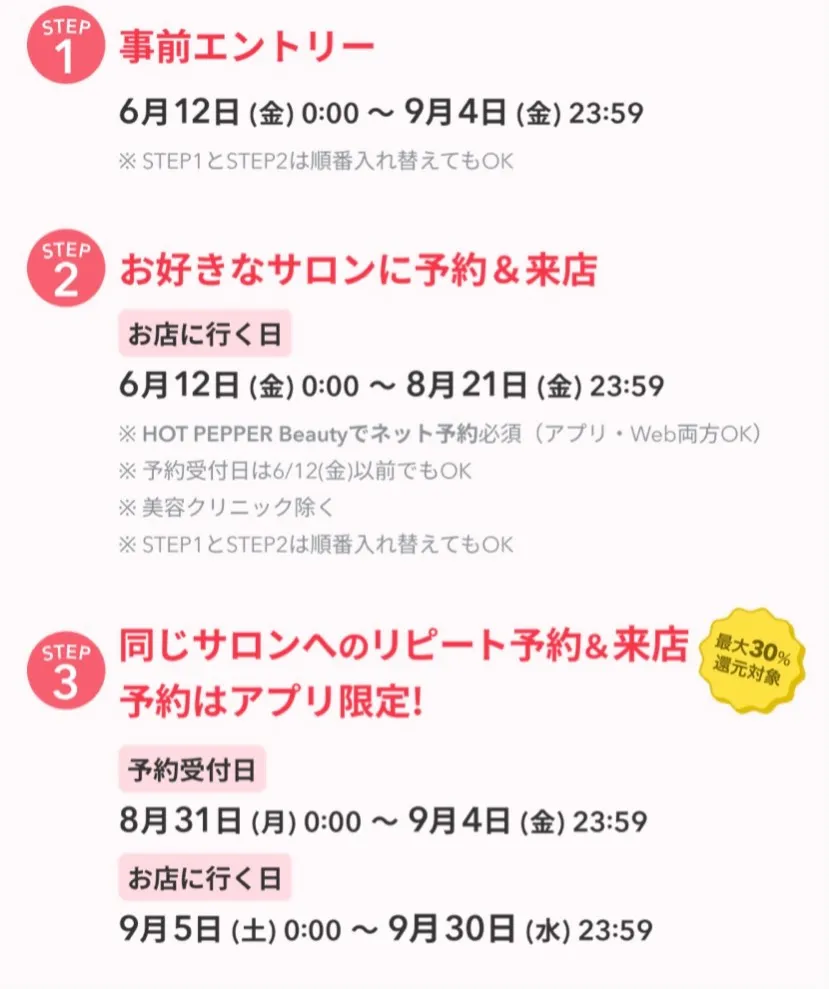 ビビビ祭第2弾始まりました!